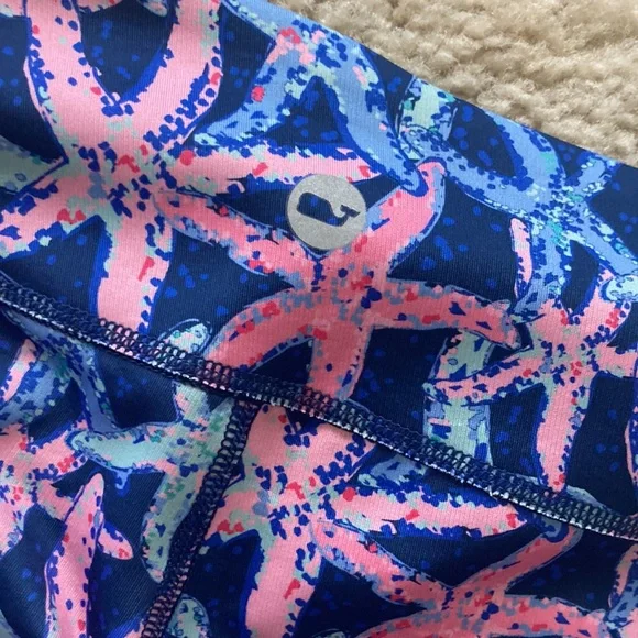 Vineyard Vines Starfish Print Leggings - Picture 7 of 10
